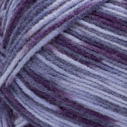 Red Heart Comfort Yarn Purple Print