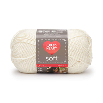 Red Heart Soft Yarn Off White