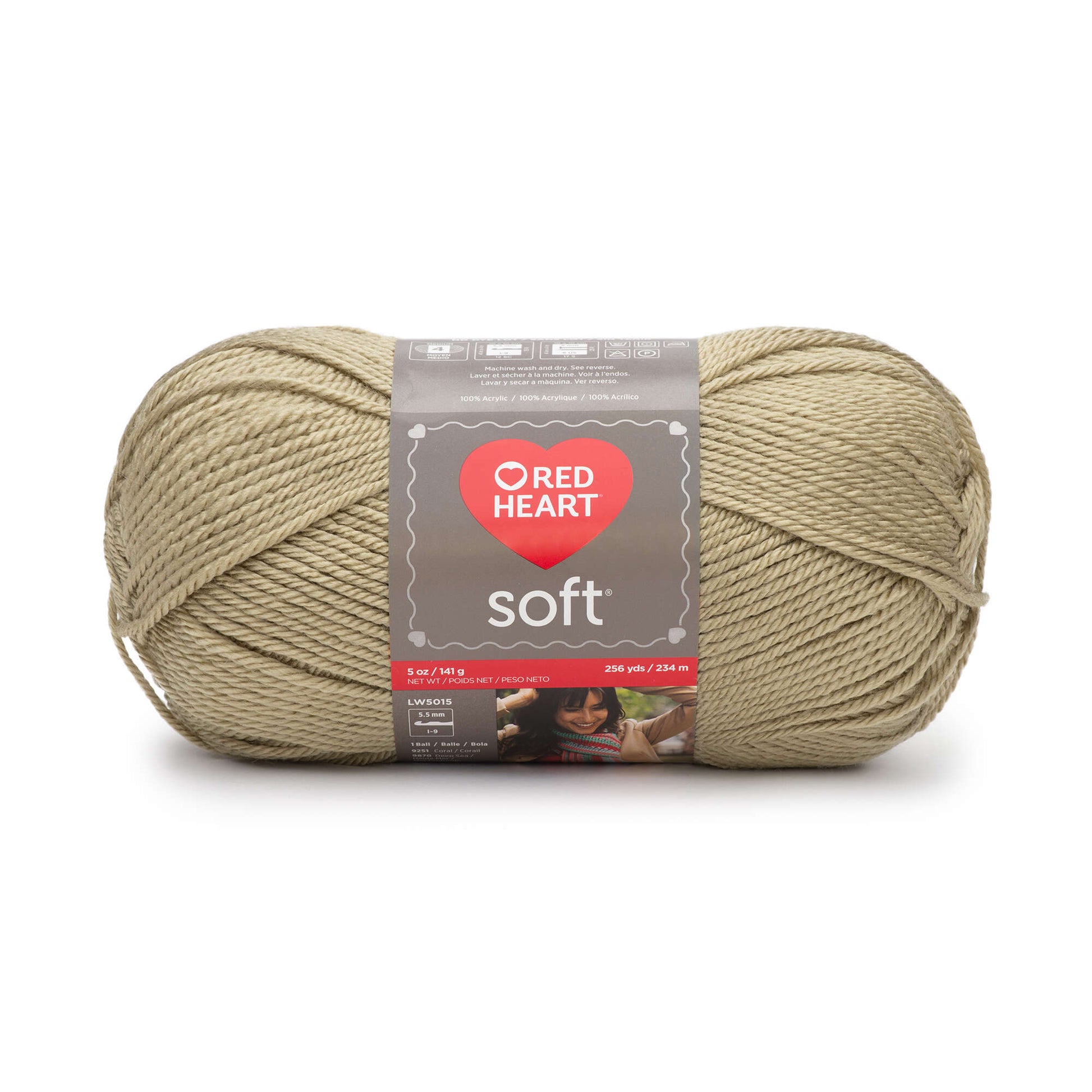 Red Heart Soft Yarn Wheat