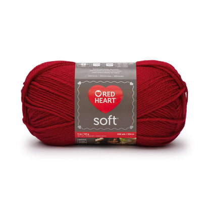 Red Heart Soft Yarn Really Red