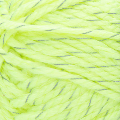 Red Heart Reflective Yarn - Discontinued Shades Neon Yellow