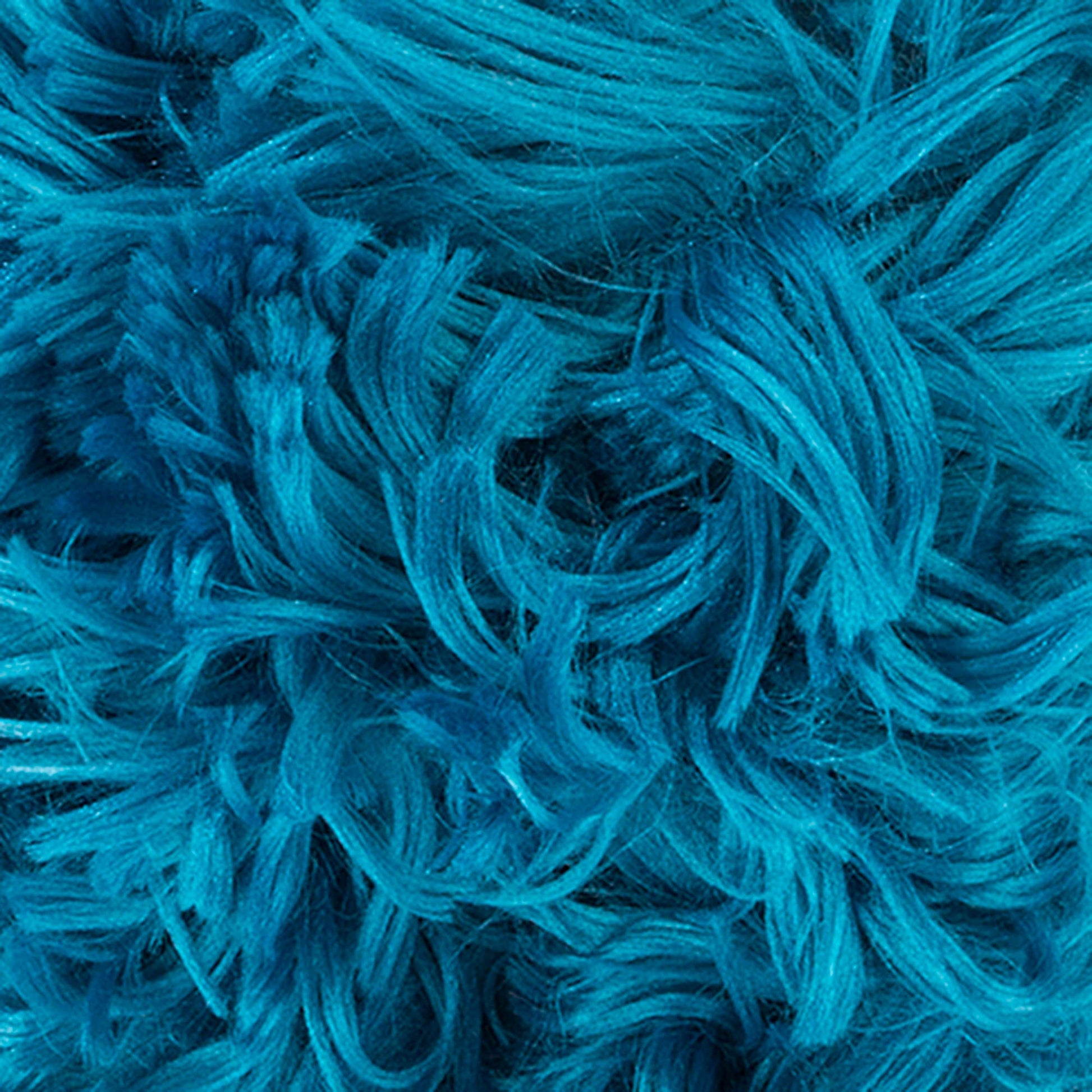 Red Heart Fur Yarn - Discontinued shades Seaport