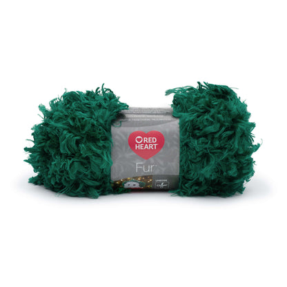 Red Heart Fur Yarn - Discontinued Shades Pine