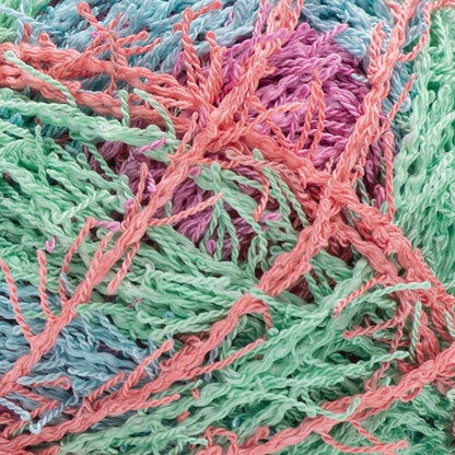 Red Heart Scrubby Stripes Yarn - Clearance Shades Calypso