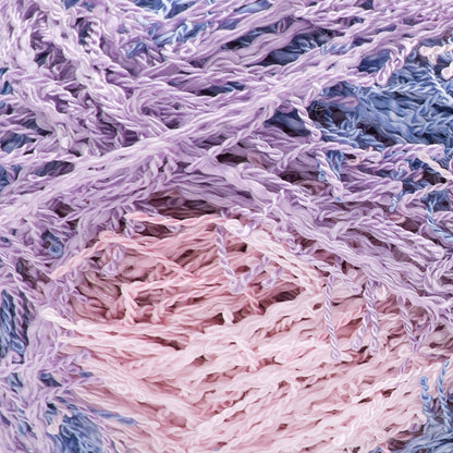 Red Heart Scrubby Stripes Yarn - Clearance Shades Sweet Pea