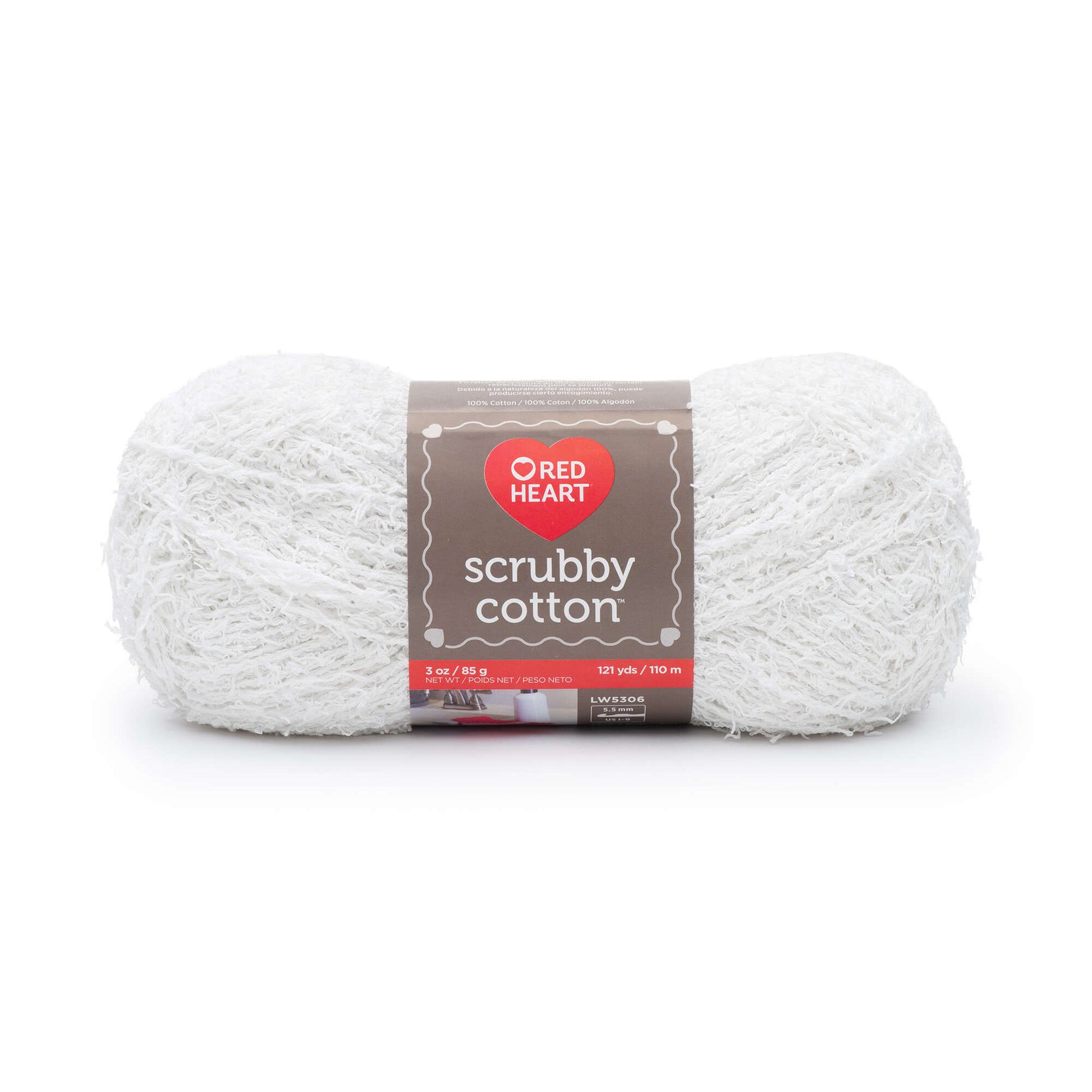 Red Heart Scrubby Cotton Yarn - Clearance shades Cotton