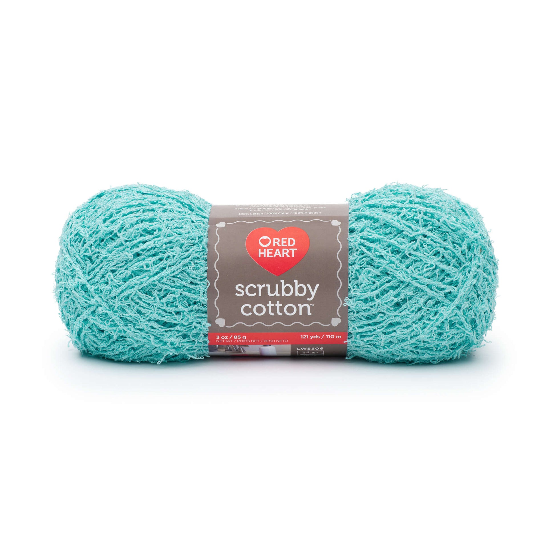 Red Heart Scrubby Cotton Yarn - Discontinued shades Caribbean