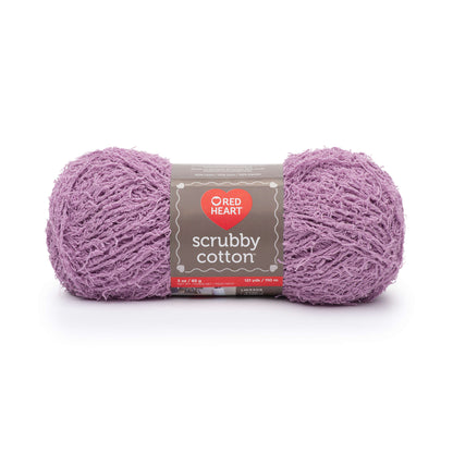 Red Heart Scrubby Cotton Yarn - Discontinued shades Lavender
