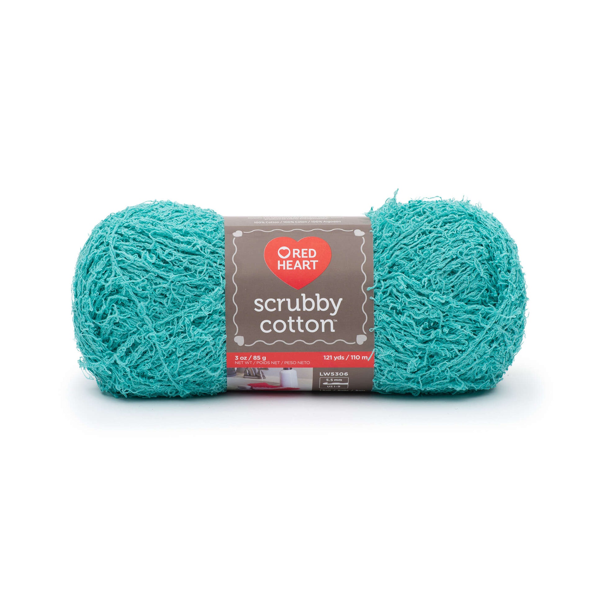 Red Heart Scrubby Cotton Yarn - Clearance shades Fiji