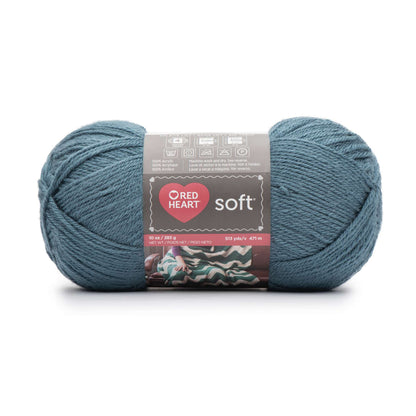 Red Heart Soft Yarn (283g/10oz) - Clearance shades Country Blue
