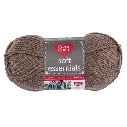 Red Heart Soft Essentials Yarn - Discontinued shades Essentials Cocoa