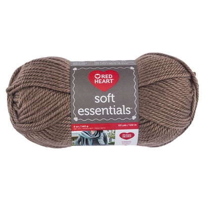 Red Heart Soft Essentials Yarn - Discontinued Shades Essentials Cocoa