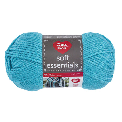 Red Heart Soft Essentials Yarn - Discontinued Shades Essentials Turquoise