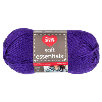Red Heart Soft Essentials Yarn - Discontinued Shades Egg Plant