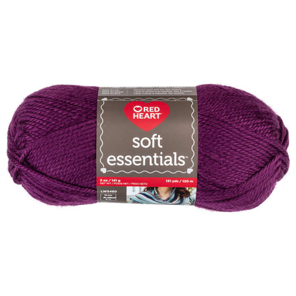 Red Heart Soft Essentials Yarn - Discontinued shades Sangria