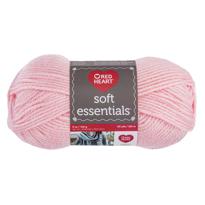 Red Heart Soft Essentials Yarn - Discontinued shades Misty Rose