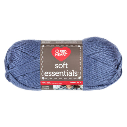 Red Heart Soft Essentials Yarn - Discontinued Shades Slate Blue