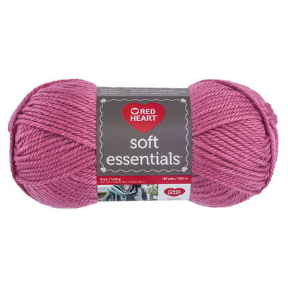 Red Heart Soft Essentials Yarn - Discontinued shades Essentials Peony