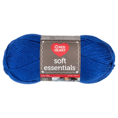 Red Heart Soft Essentials Yarn - Discontinued shades Royal Blue