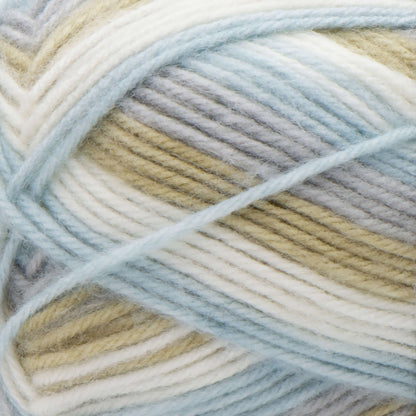 Red Heart Dreamy Stripes Yarn - Discontinued shades Calm Breeze