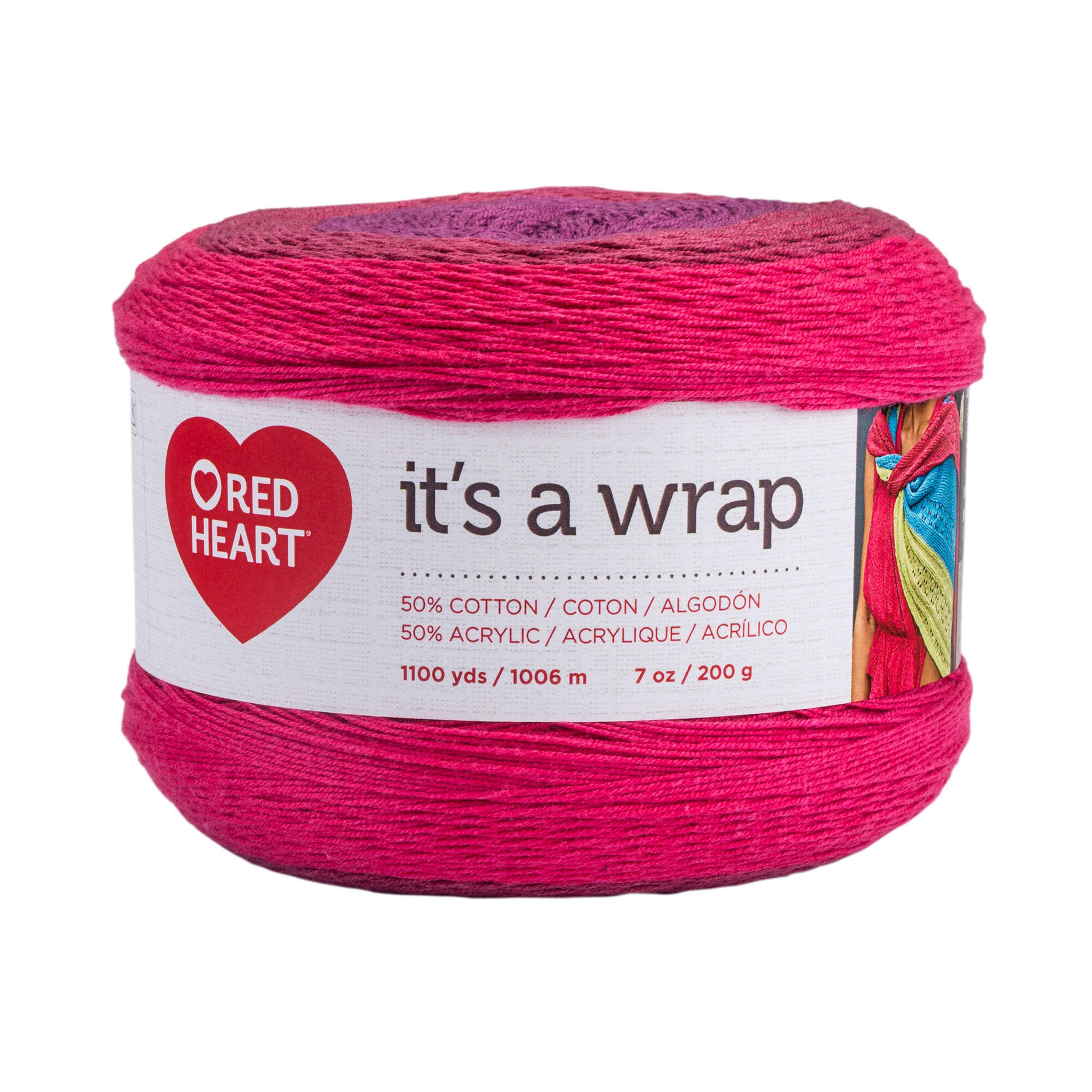 Red Heart It's a Wrap Yarn - Clearance shades
