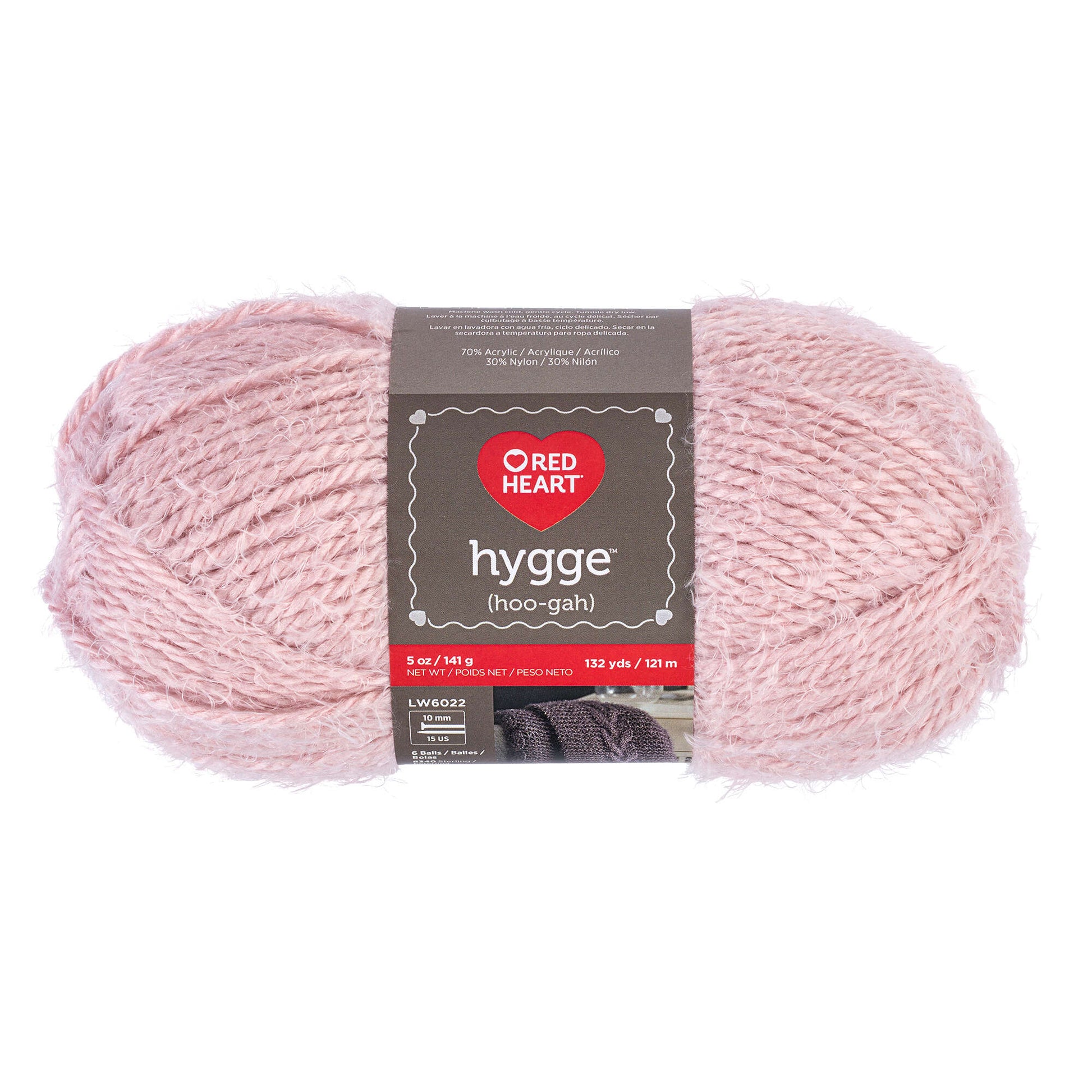Red Heart Hygge Yarn (141g/5oz) Powder