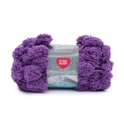 Red Heart Pomp-a-Doodle Yarn - Clearance shades Grape