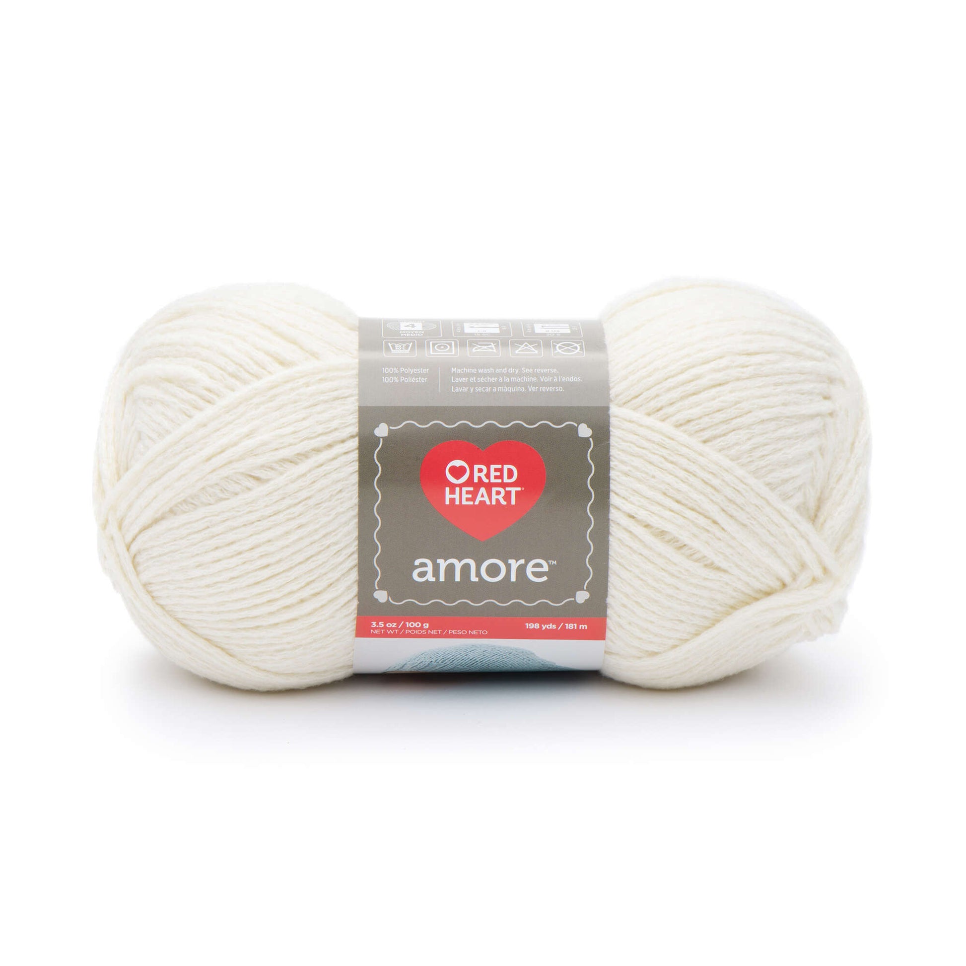 Red Heart Amore Yarn - Discontinued shades Chamomile