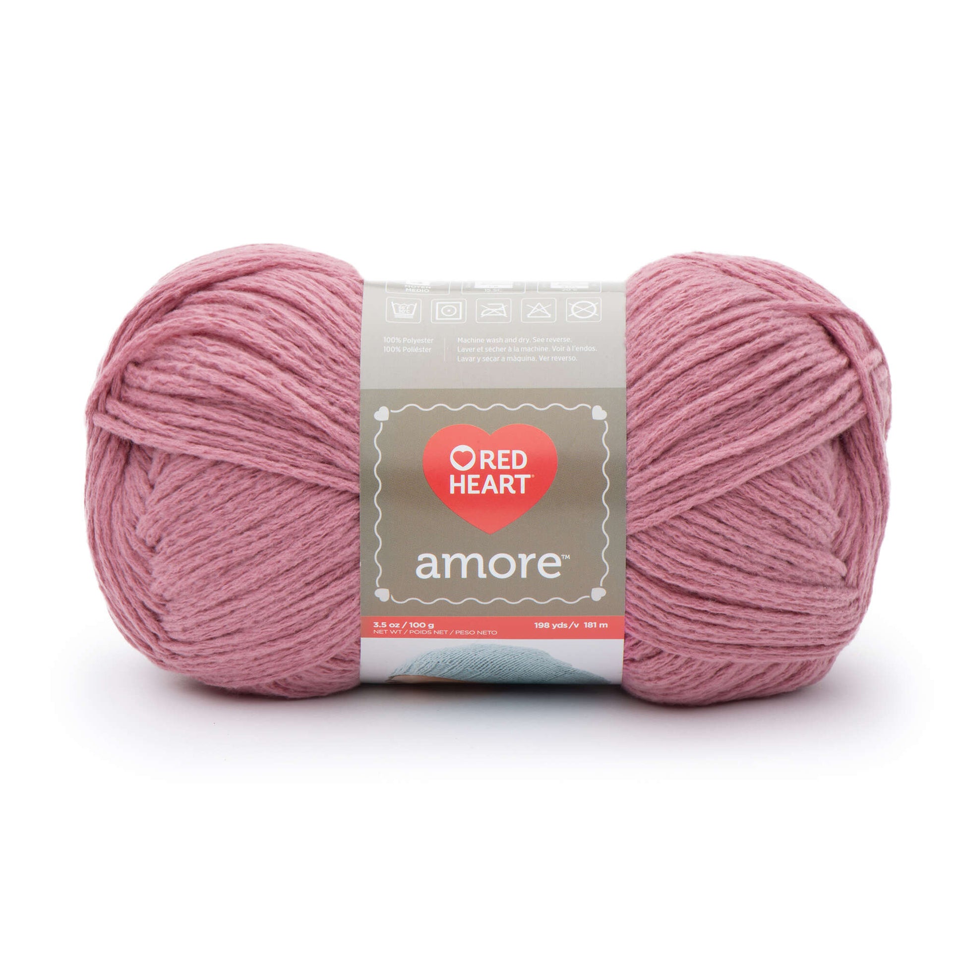 Red Heart Amore Yarn - Discontinued shades Blush