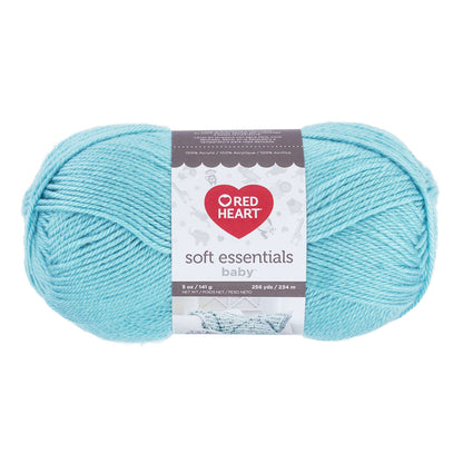 Red Heart Soft Essentials Baby Yarn - Discontinued shades Aqua Sky