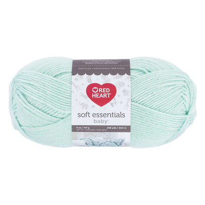Red Heart Soft Essentials Baby Yarn - Discontinued Shades Sweet Mint