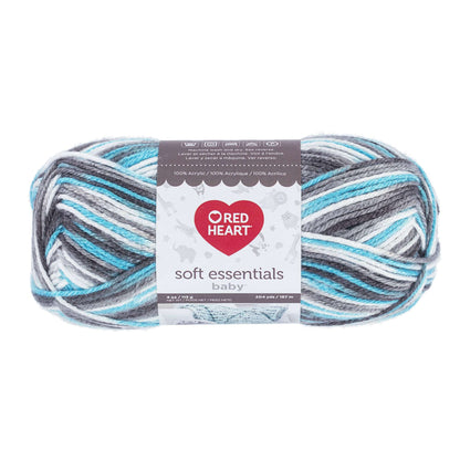 Red Heart Soft Essentials Baby Yarn - Discontinued shades Blue Horizon