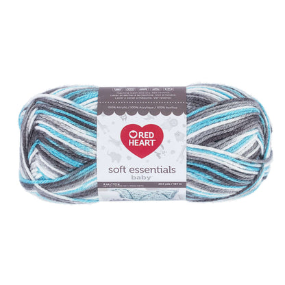 Red Heart Soft Essentials Baby Yarn - Discontinued Shades Blue Horizon