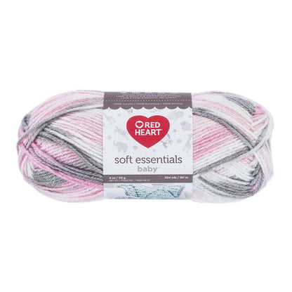 Red Heart Soft Essentials Baby Yarn - Discontinued shades Pink Lemonade