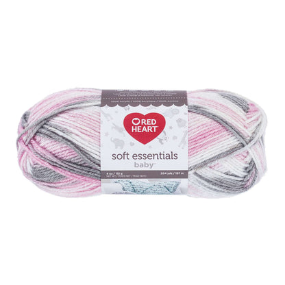 Red Heart Soft Essentials Baby Yarn - Discontinued Shades Pink Lemonade
