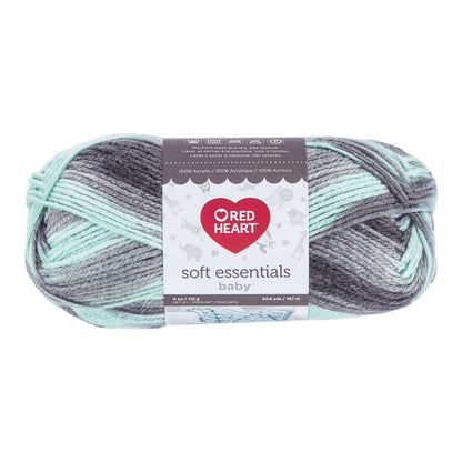 Red Heart Soft Essentials Baby Yarn - Discontinued shades Soothing Sea