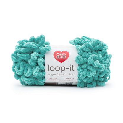 Red Heart Loop-It Yarn - Discontinued shades Everybody In The Pool