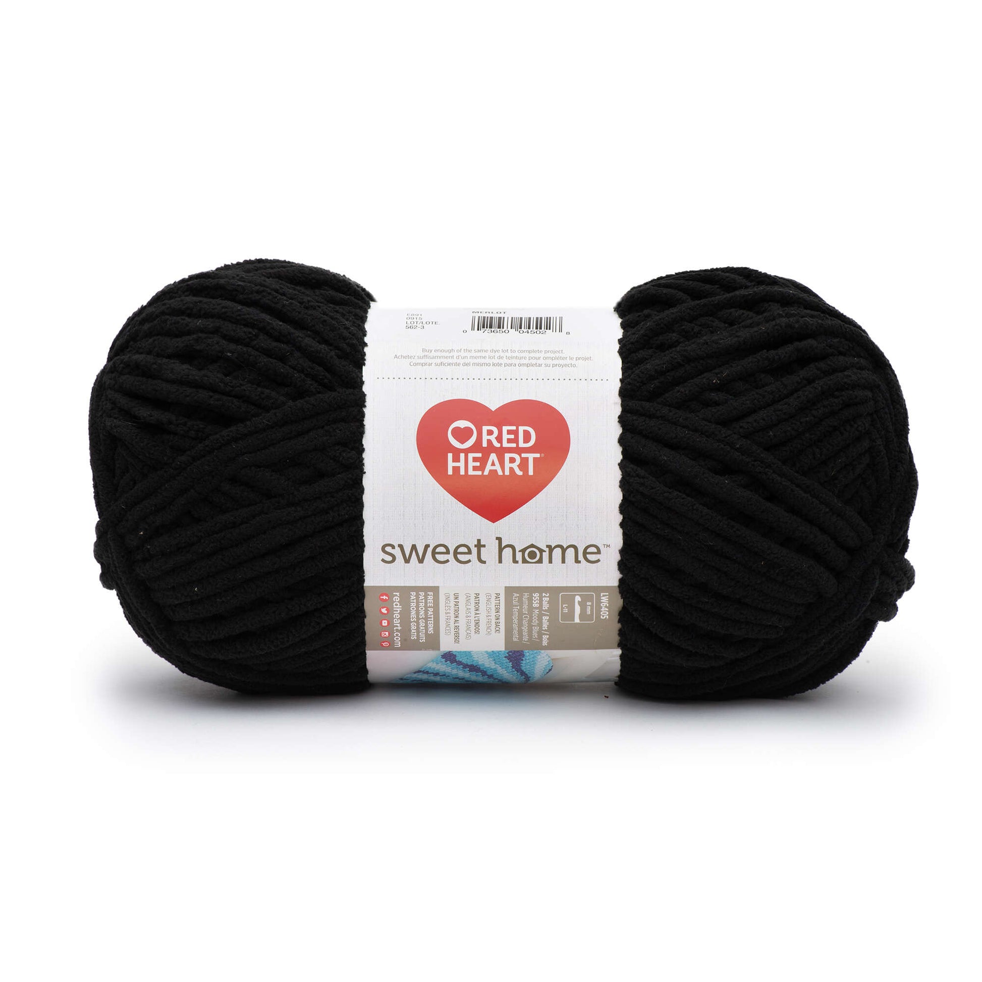 Red Heart Sweet Home Yarn - Clearance shades Ink