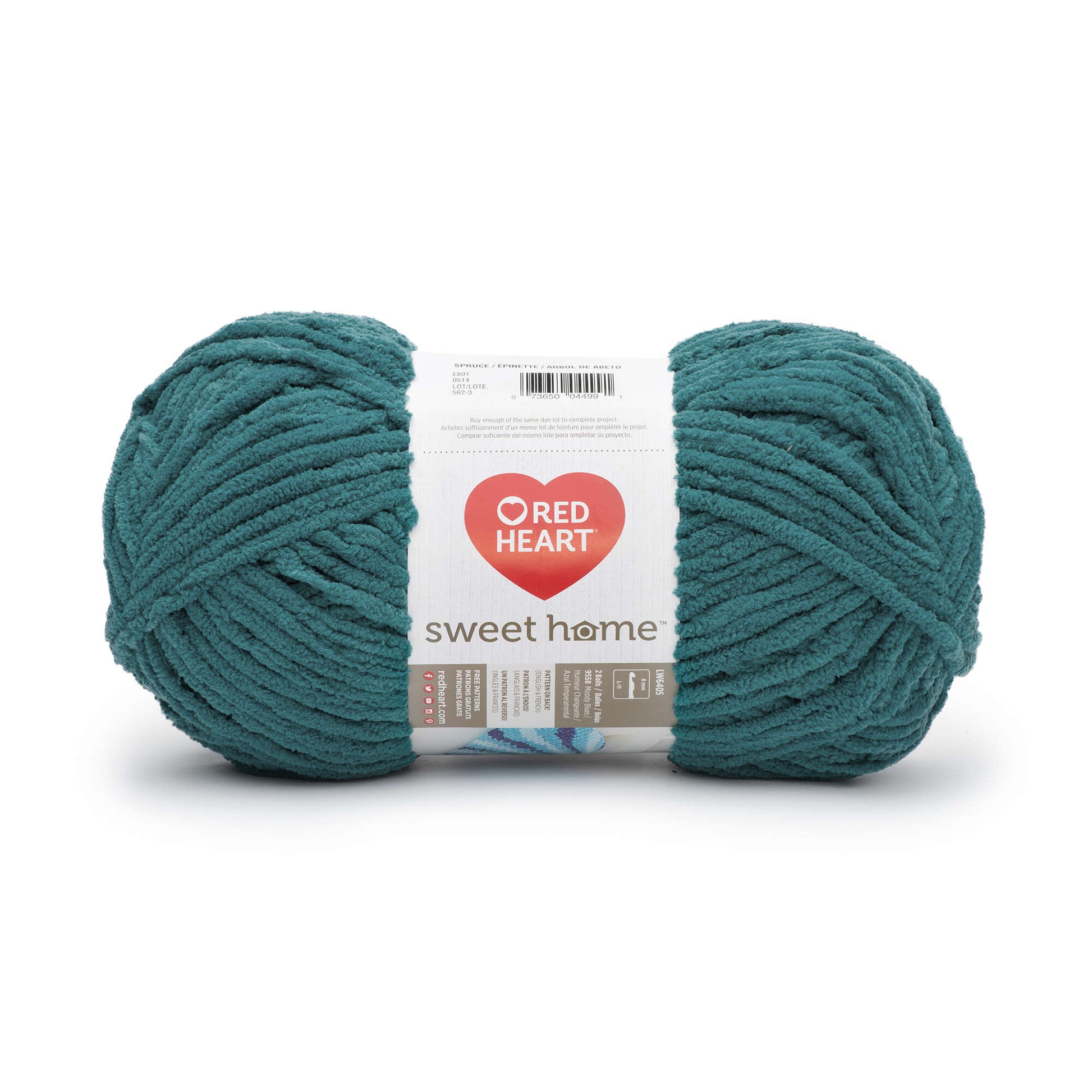 Red Heart Sweet Home Yarn - Clearance shades Spruce