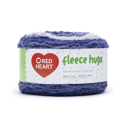 Red Heart Fleece Hugs Yarn - Clearance shades Rattle