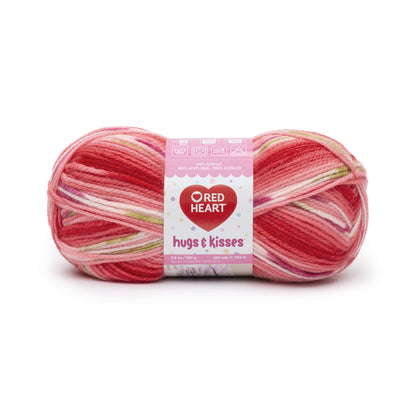 Red Heart Hugs & Kisses Yarn - Discontinued Shades Salmon