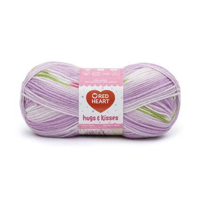 Red Heart Hugs & Kisses Yarn - Discontinued shades Light Orchid