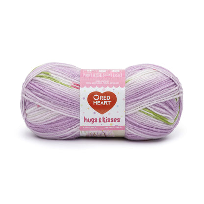 Red Heart Hugs & Kisses Yarn - Discontinued Shades Light Orchid