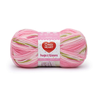 Red Heart Hugs & Kisses Yarn - Discontinued Shades Hot Pink