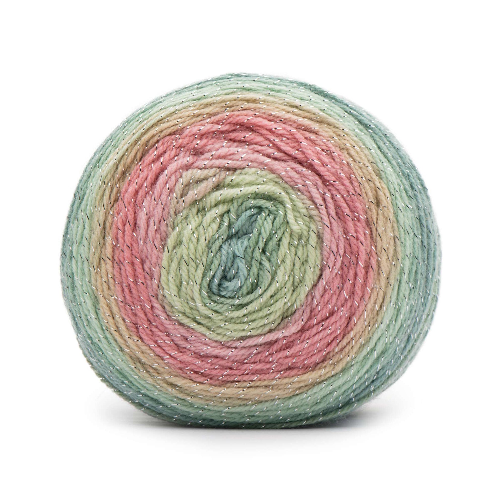 Red Heart Roll With It Sparkle Yarn Pastel Paradise
