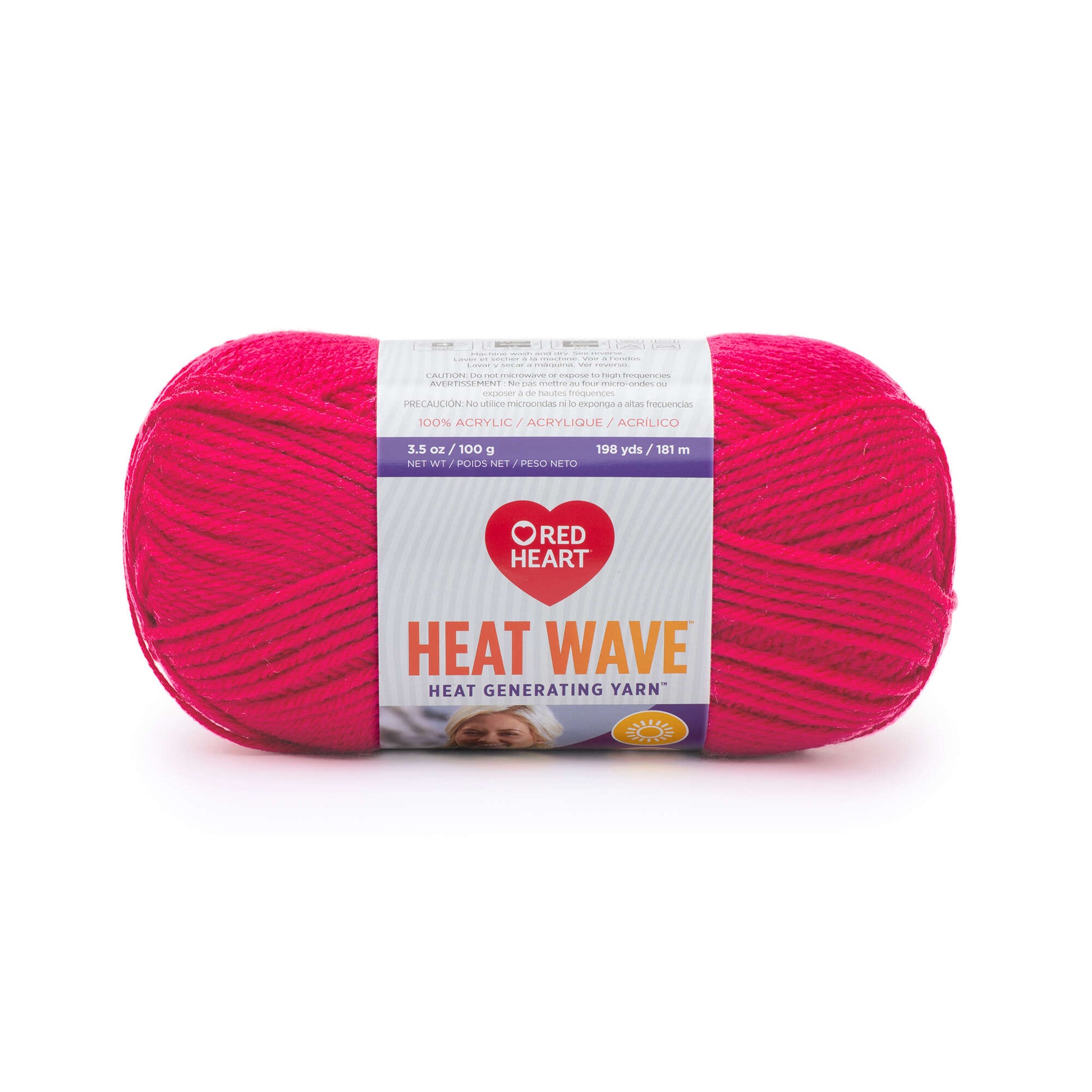 Red Heart Heat Wave Yarn - Clearance shades Bikini