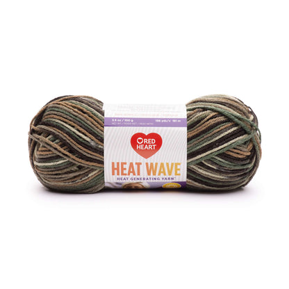 Red Heart Heat Wave Yarn - Discontinued shades Campfire