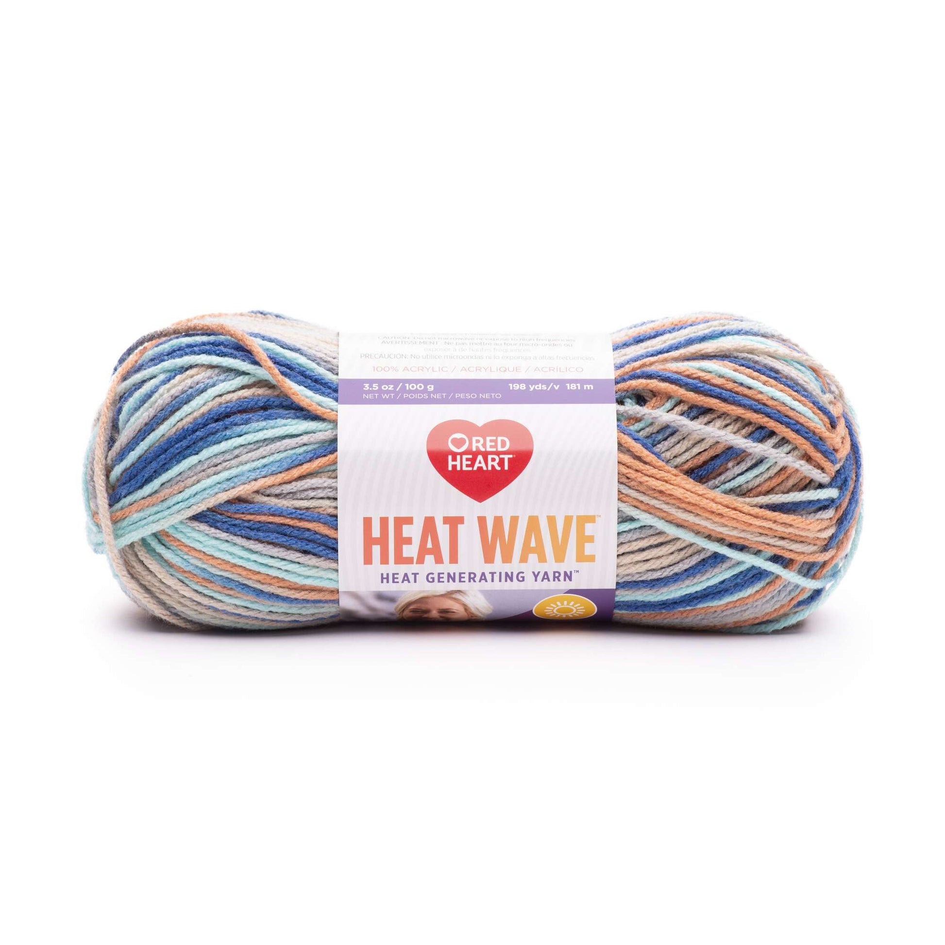 Red Heart Heat Wave Yarn - Discontinued shades Adventure