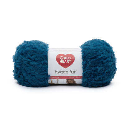 Red Heart Hygge Fur Yarn - Discontinued shades Peacock
