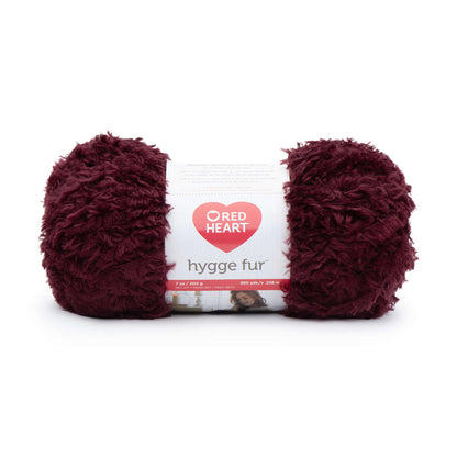 Red Heart Hygge Fur Yarn - Discontinued shades Sangria